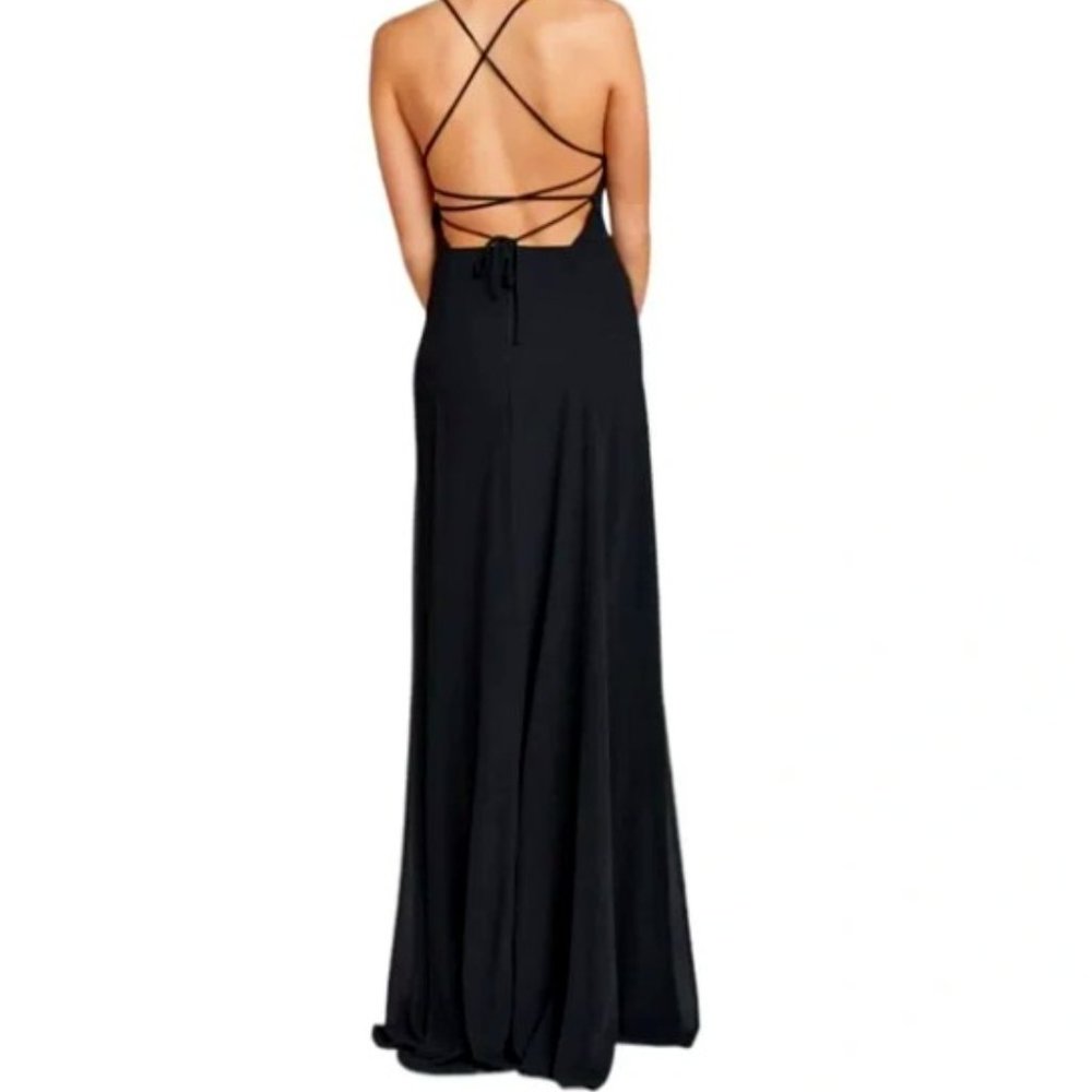 Show Me Your Mumu Black Bridesmaid Dress